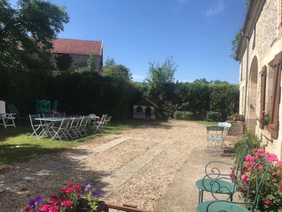 Longere Campagne 10 Pers. Proche Guedelon Villa Sougeres-en-Puisaye Bagian luar foto