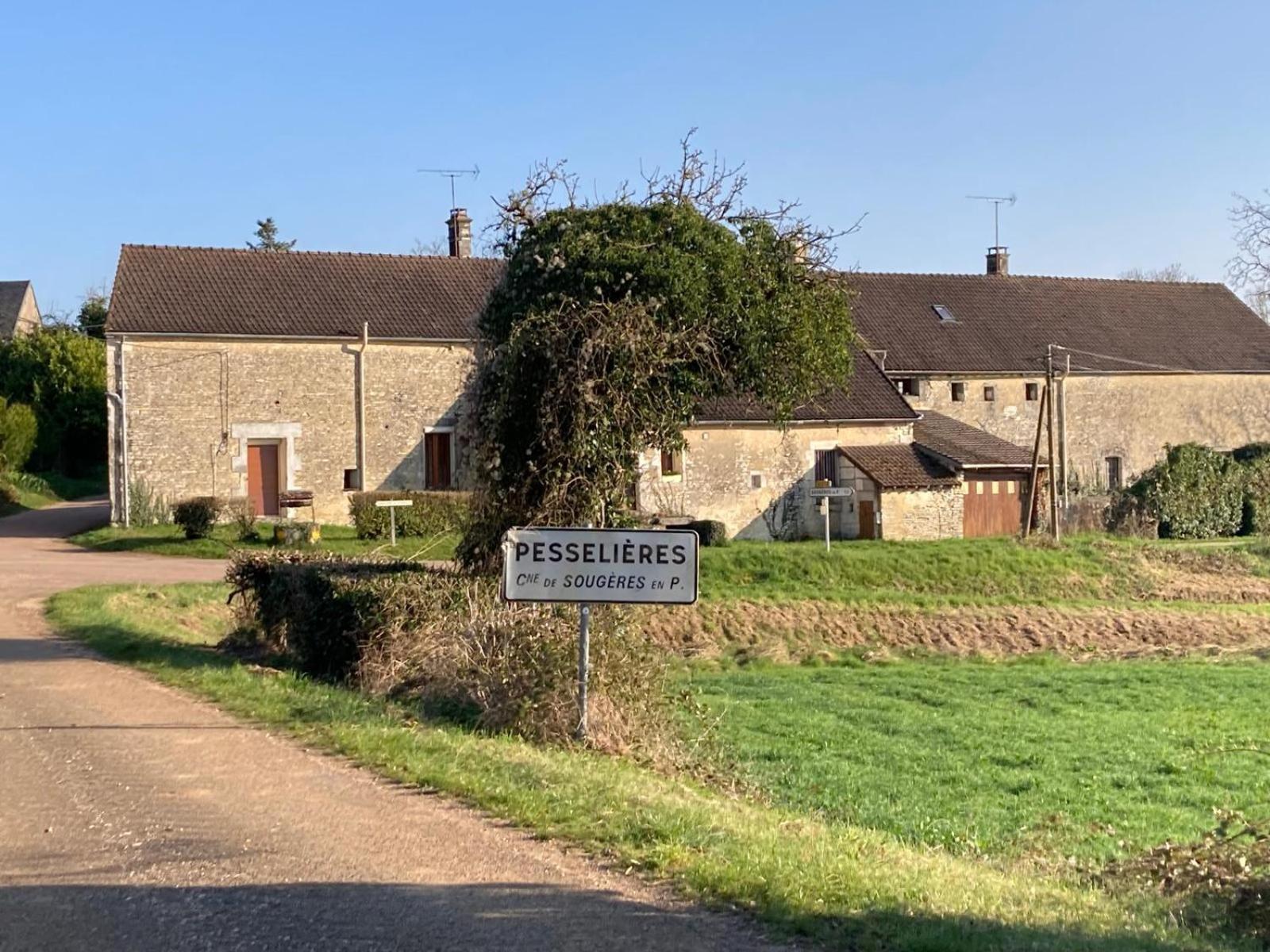 Longere Campagne 10 Pers. Proche Guedelon Villa Sougeres-en-Puisaye Bagian luar foto